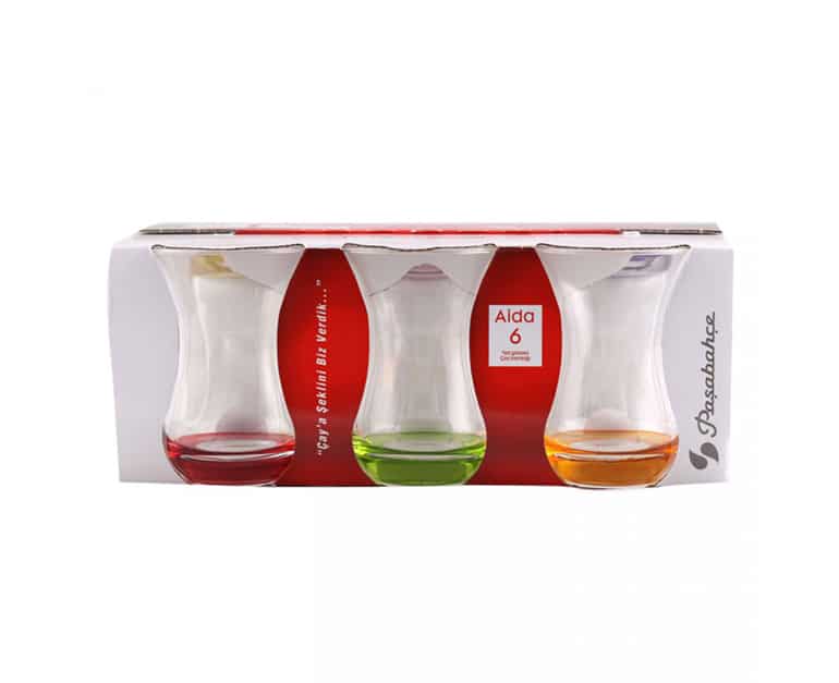Pasabahce Aida Tea Glass (6 pcs) - Aytac Foods