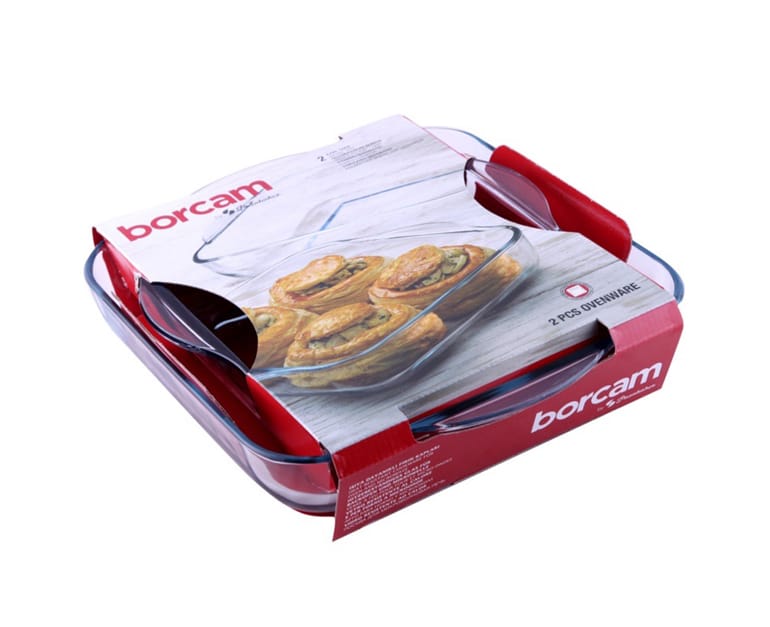 Pasabahce Borcam Set Square 2*Set - Aytac Foods