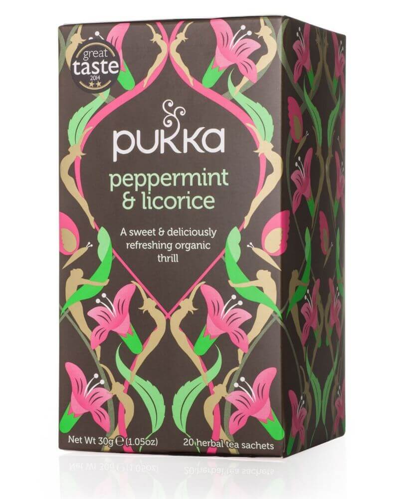 Pukka Organic Peppermint & Licorice Tea (38G) - Aytac Foods