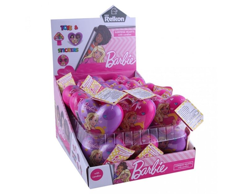 Relkon Barbie Surprise Egg 10G X 24Pcs - Aytac Foods