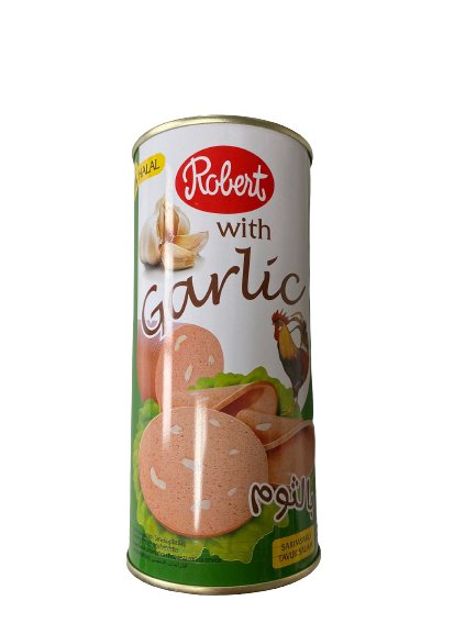 Robert Chicken Luncheon Meat with Garlic (575G) - Aytac Foods