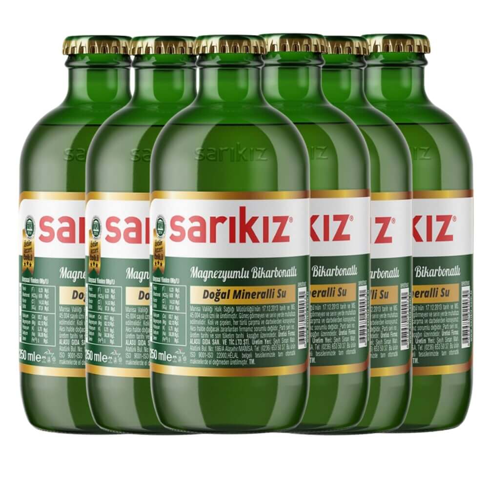 Sarikiz Mineral Water (250 ml x 6) - Aytac Foods