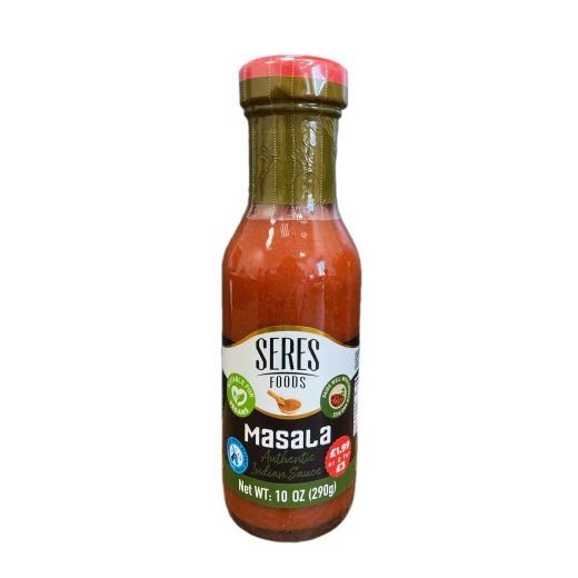 Seres Authentic Masala Sauce Glass Bottle (290G) - Aytac Foods