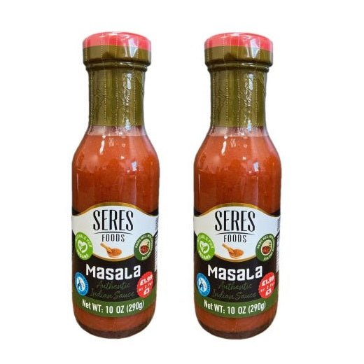 Seres Authentic Masala Sauce Glass Bottle (290G) - Aytac Foods