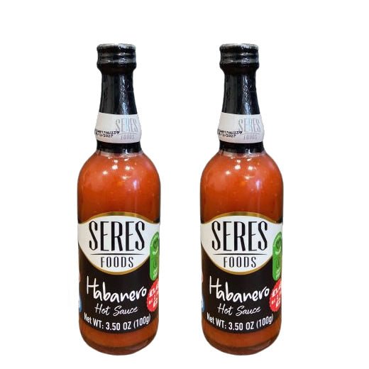 Seres Habanero Hot Sauce Glass Bottle (100G) - Aytac Foods