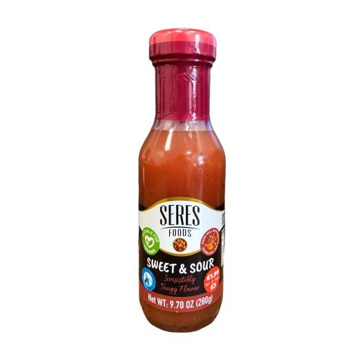Seres Sweet & Sour Sauce Glass Bottle (280G) - Aytac Foods