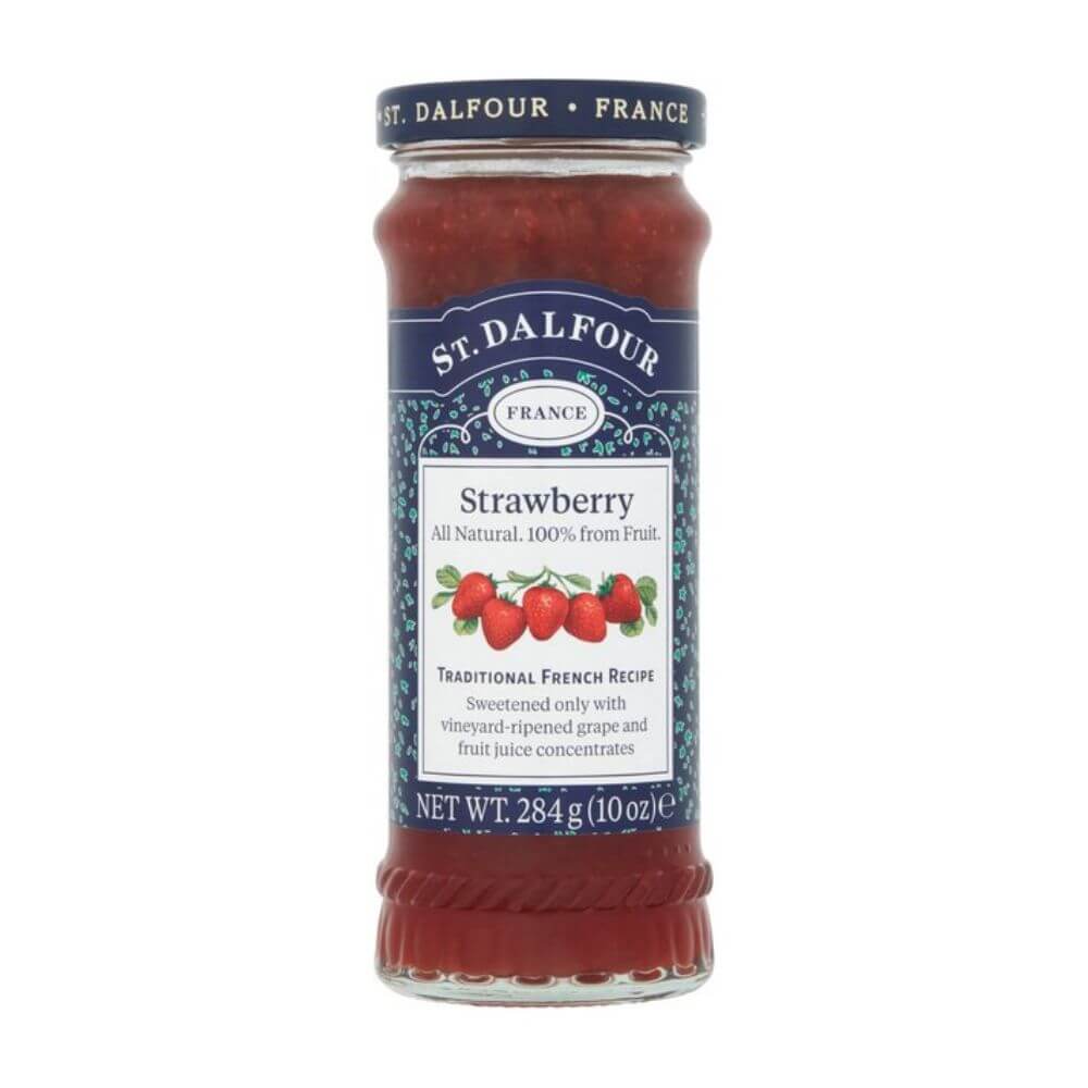 St. Dalfour Strawberry Fruit Spread Jam (284G) - Aytac Foods