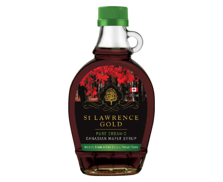 St. Lawrence Organic Maple Syrup Dark Colour (250ml) - Aytac Foods