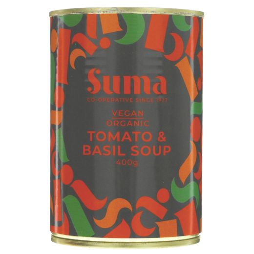 Suma Organic Italian Tomato & Basil Soup - 400GR - Aytac Foods