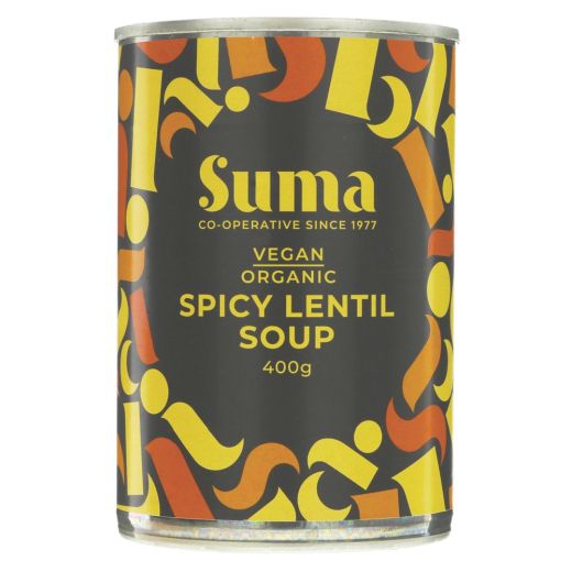 Suma Organic Spicy Lentil Soup - 400GR - Aytac Foods