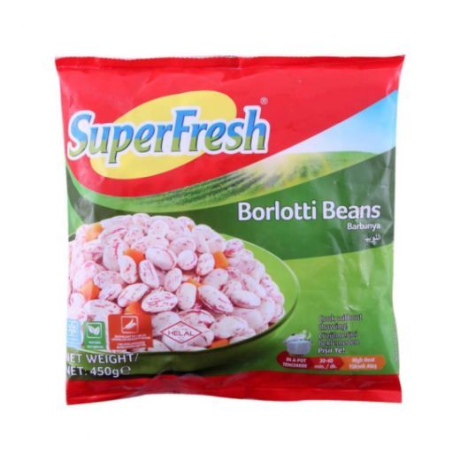 Superfresh Borlotti Beans - Barbunya (450G) - Aytac Foods