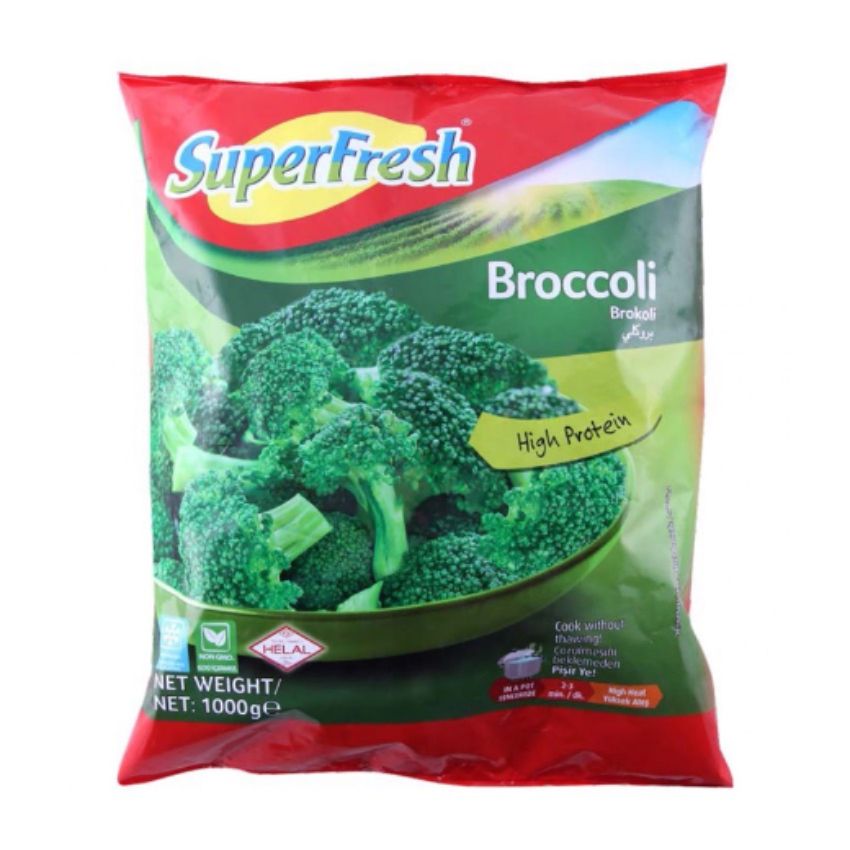 Superfresh Broccoli - Brokoli (1000G) - Aytac Foods