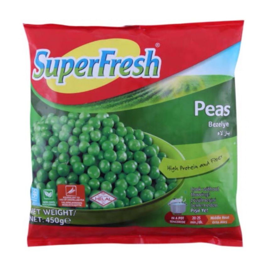 Superfresh Garden Peas - Bezelye (450G) - Aytac Foods
