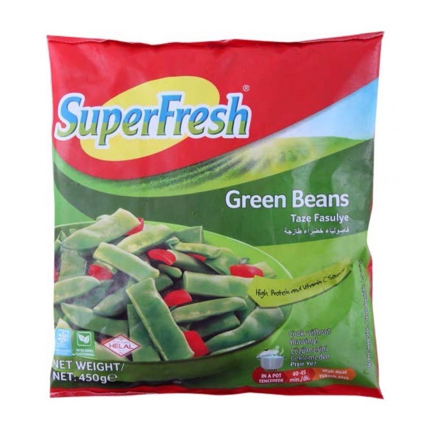Superfresh Green Beans Aysekadin Taze Fasulye (450G) - Aytac Foods