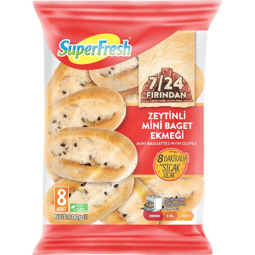 Superfresh Olive Baguettes (300G) - Aytac Foods