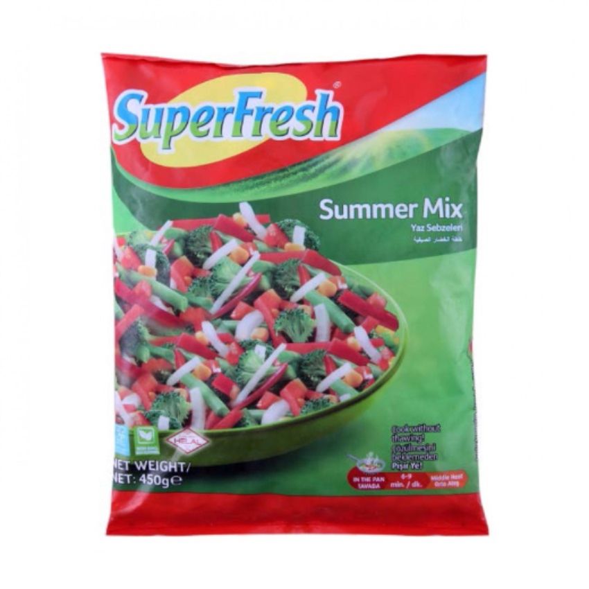 Superfresh Summer Mix - Yaz Sebzeleri (450G) - Aytac Foods