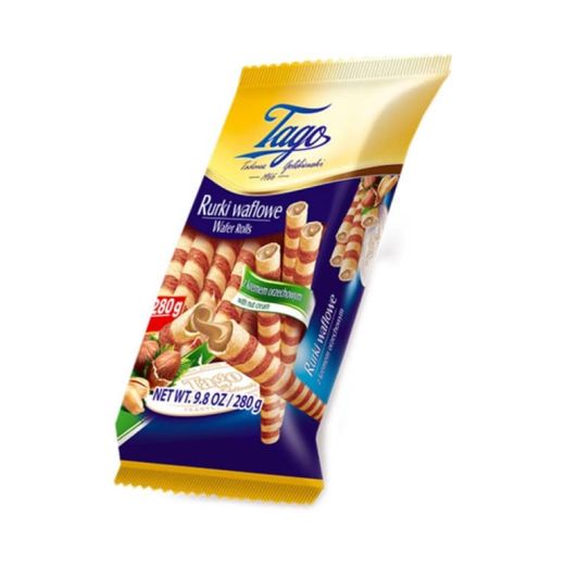 Tago Nut Cream Wafers Roll (150G) - Aytac Foods