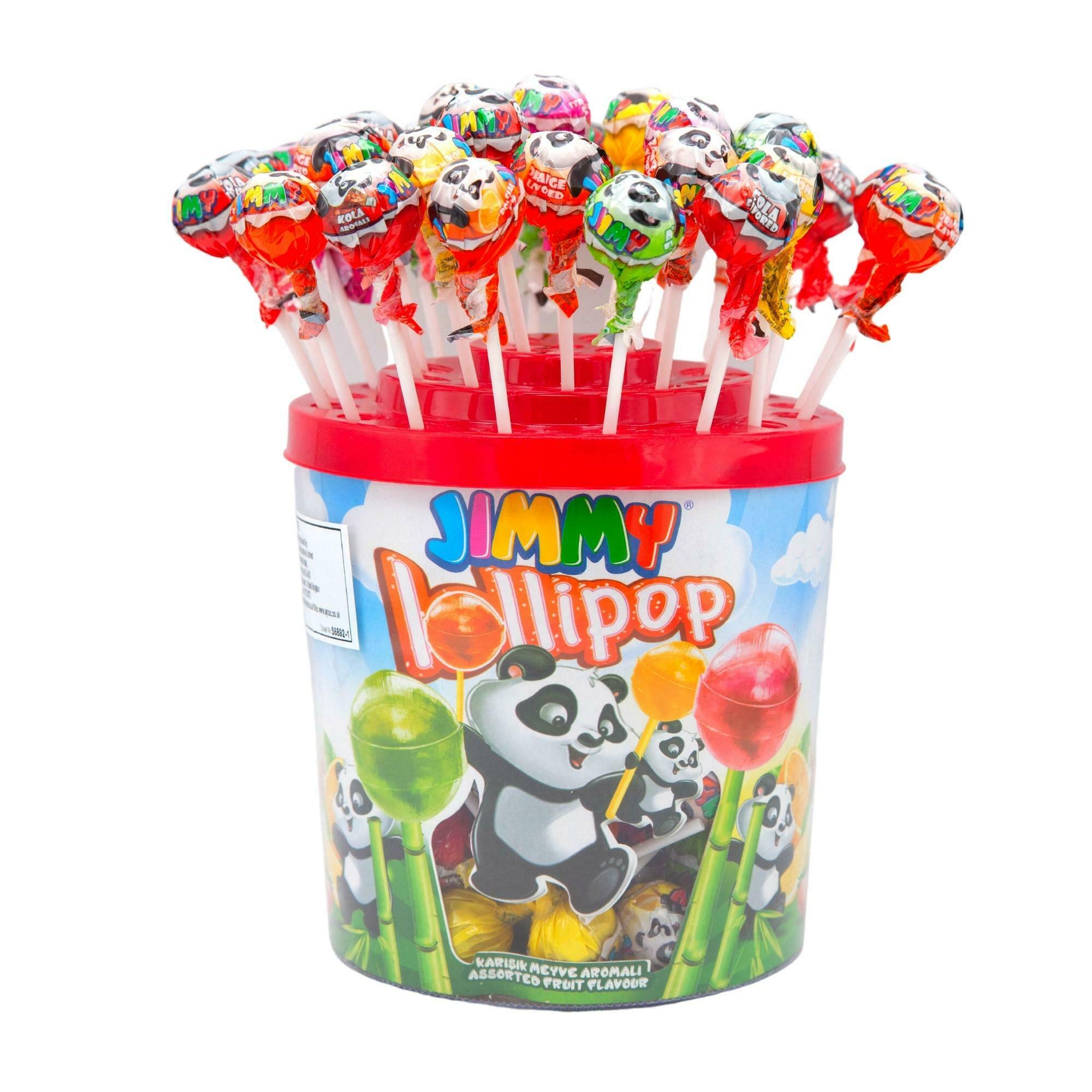 Tayas Jimmy Lollipop (9143) (11 Gr X 100 Pcs) - Aytac Foods