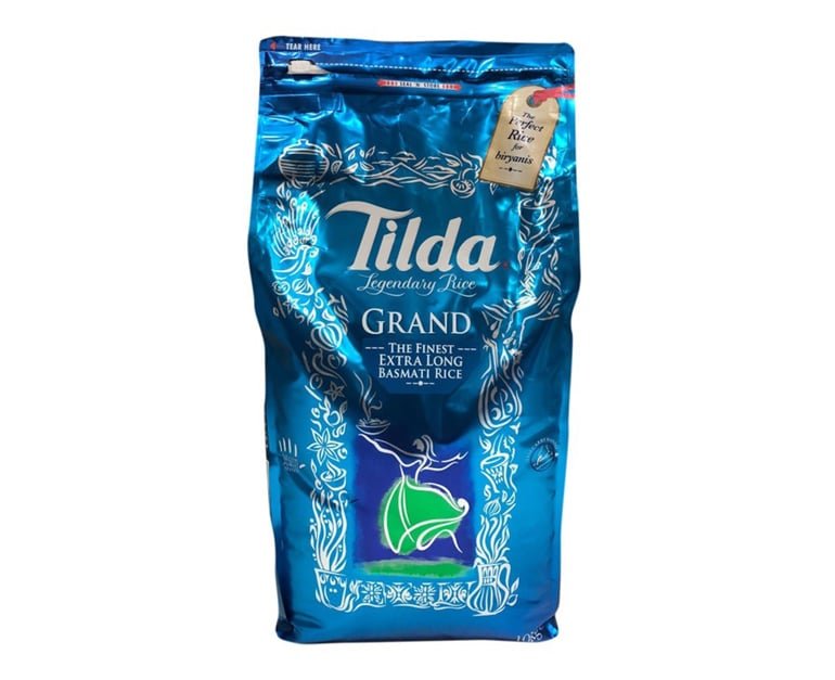 Tilda Grand Extra Long Basmati Rice (10KG) - Aytac Foods