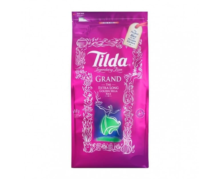 Tilda Grand Extra Long Golden Sella Basmati Rice (10KG) - Aytac Foods