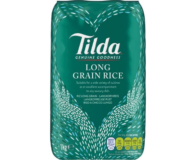Tilda Long Grain Rice (1KG) - Aytac Foods