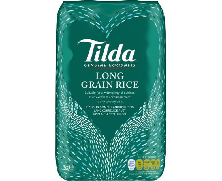 Tilda Long Grain Rice (2KG) - Aytac Foods