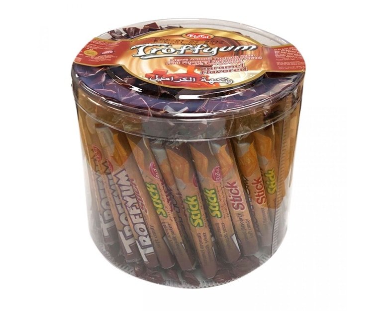 Troffyumm Soft Candy Stick Caramel (800G) - Aytac Foods