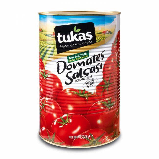 Tukas Tomato Paste Duble Concentrated (350G) - Aytac Foods
