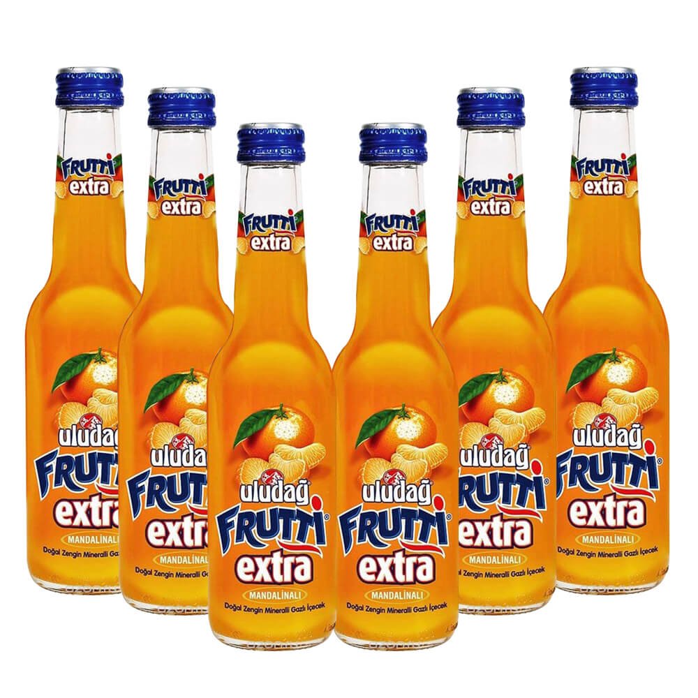 Uludag Frutti Extra Mandalinali Mandarin Orange (6 x 300ml) - Aytac Foods