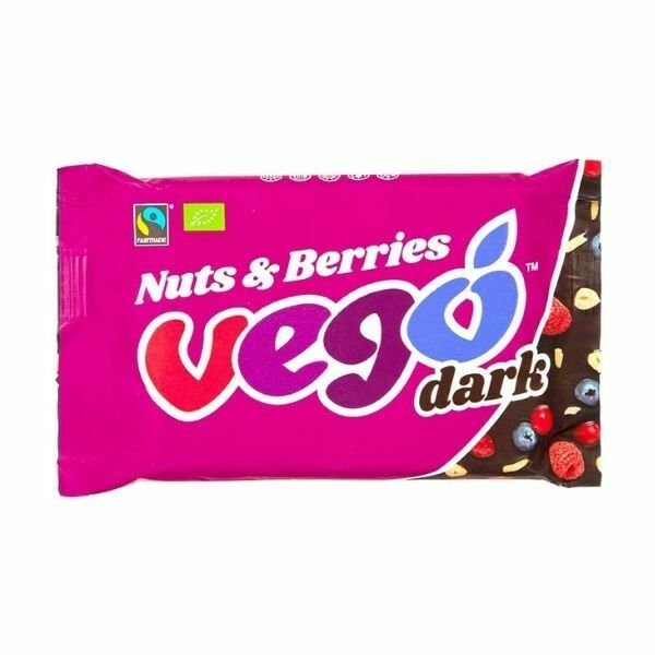 Vego Dark Nuts & Berries (85G) - Aytac Foods