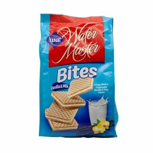 Wafer Master Bites Crispy Gofret Vanilla (180G) - Aytac Foods