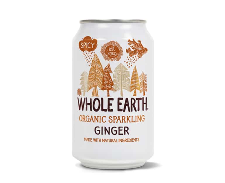 Whole Earth Sparkling Ginger 330ml - Aytac Foods