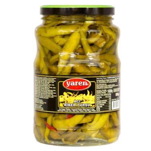 Yaren Hot Pepper Pickles (700G) - Aytac Foods