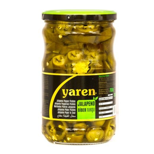 Yaren Jalapeno Pepper Slice Pickle (720G) - Aytac Foods