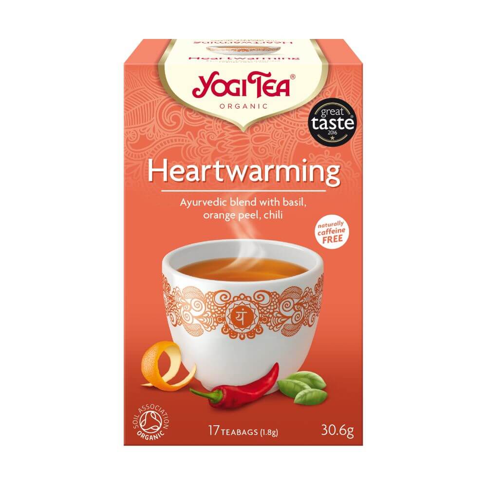 Yogi Tea Organic Heartwarming (17 Tea Bags) - Aytac Foods