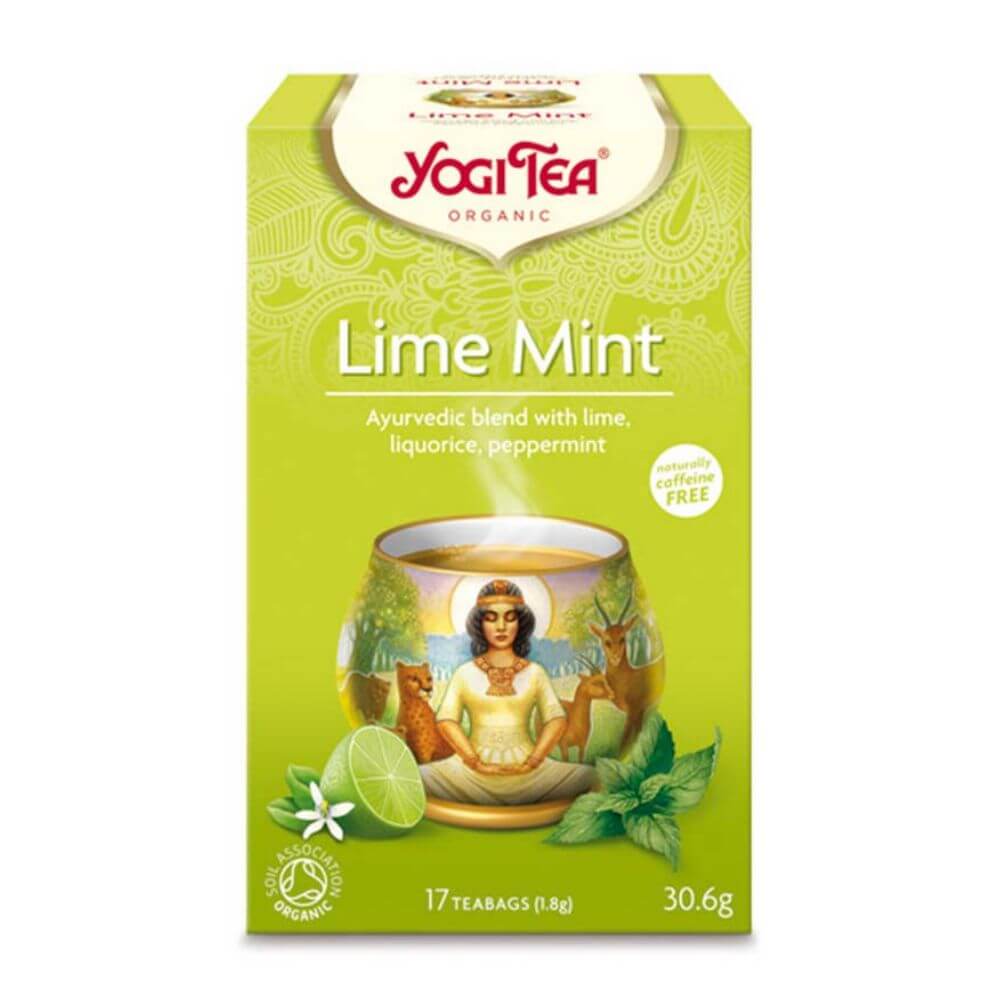Yogi Tea Organic Lime Mint Tea (17 Tea Bags) - Aytac Foods