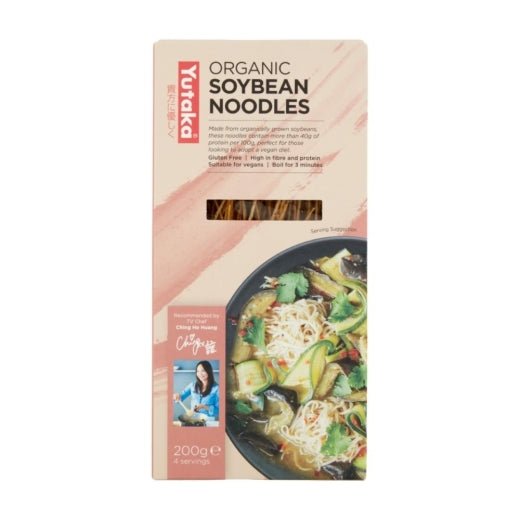 Yutaka Organic Soybean Noodles - 200g - Aytac Foods