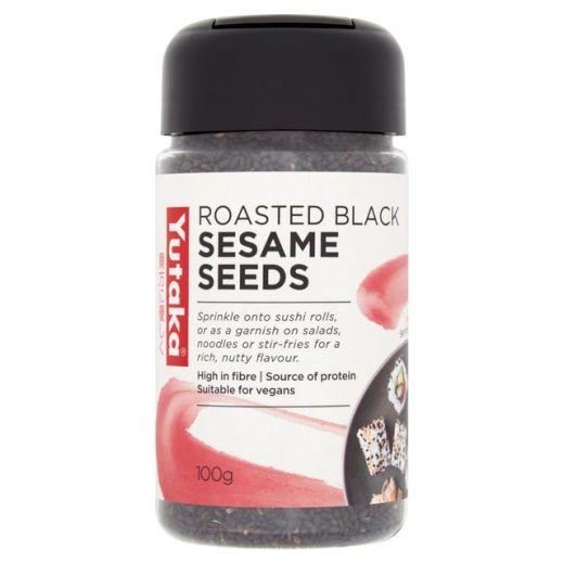 Yutaka Roasted Black Sesame Seeds - 100Gr - Aytac Foods