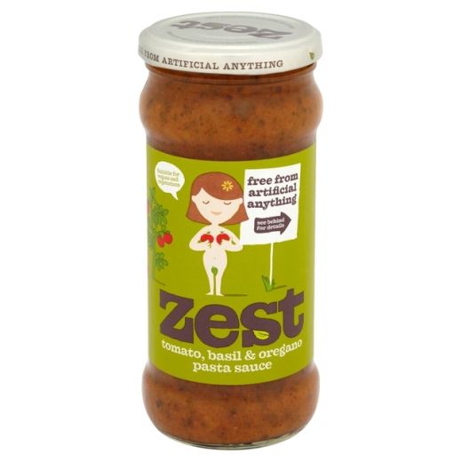 Zest Basil & Oregano Pasta Sauce - 340Gr - Aytac Foods