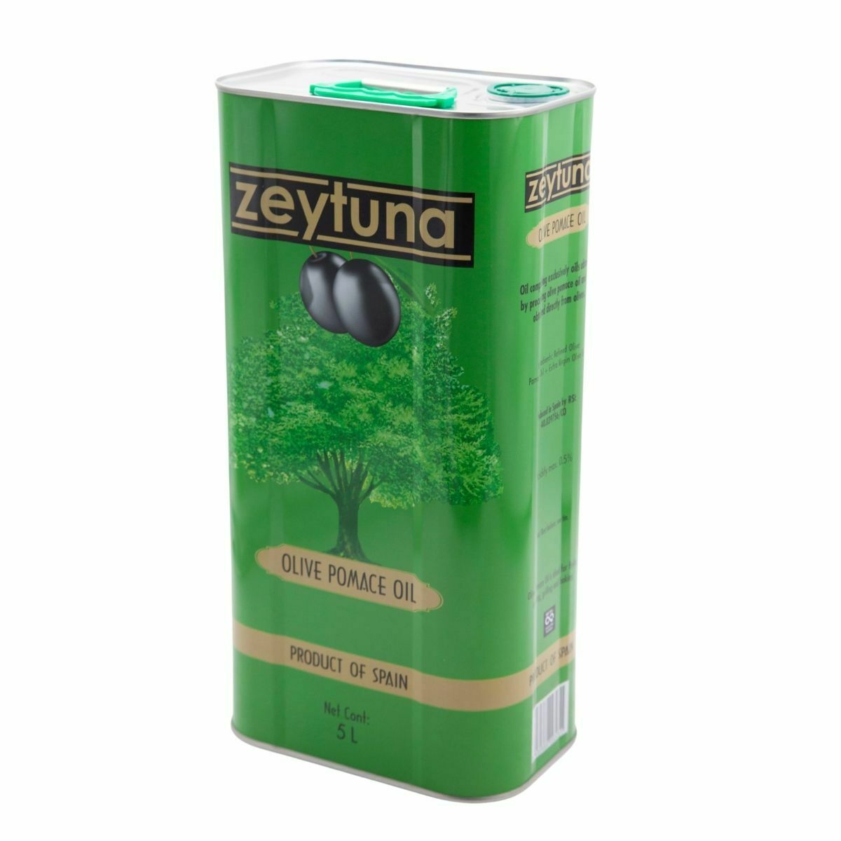 Zeytuna Olive Pomace Oil (5L) - Aytac Foods