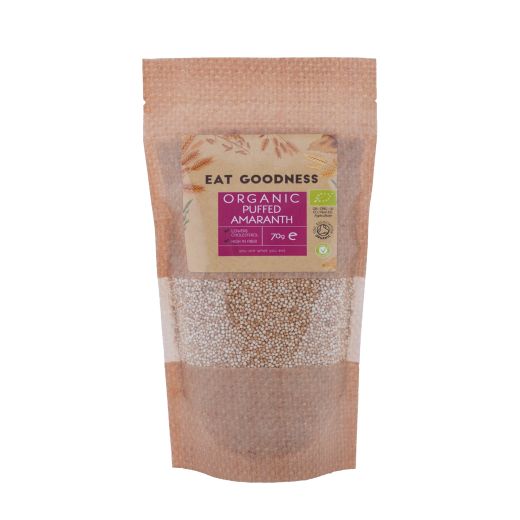 Eat Goodness Organic Amaranth Puffed - 70GR 