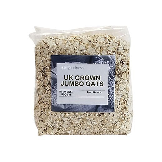 Eat Goodness Uk Grown Jumbo Oats -12 X 500GR