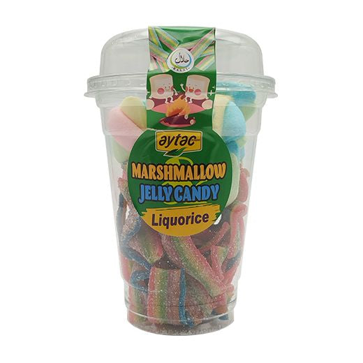 Aytac Marshmallow And Jelly Cup Liquorice (150G)