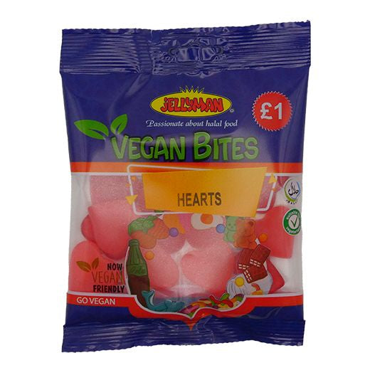 Jellyman Vegan Hearts (120GR)