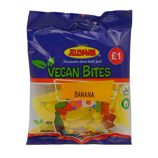 Jellyman Vegan Fizzy Banana (120GR)