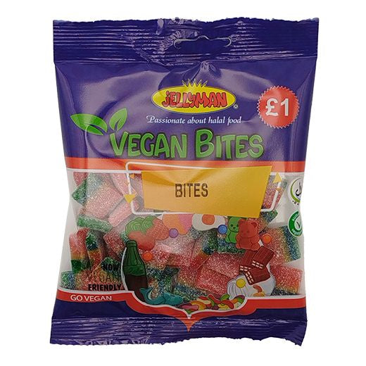 Jellyman Vegan Fizzy Bites (120GR)