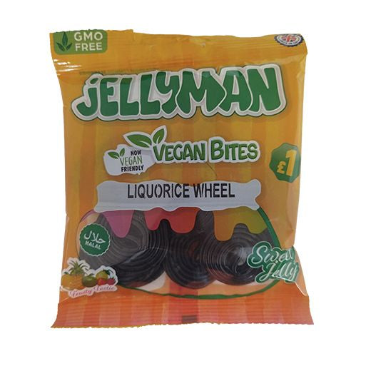 Jellyman Vegan Liquorice Wheel (120g) product image