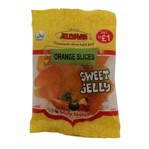 Jellyman Orange Slices (80GR)