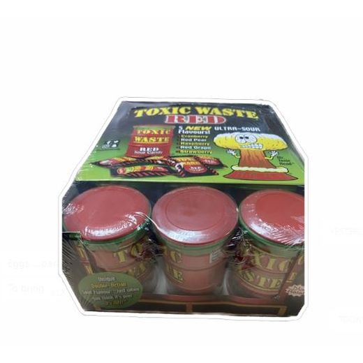 Jellyman Toxic Waste Ultra Sour (Red) (42GR X 12PCS)