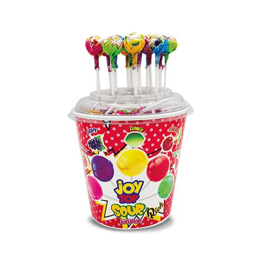Jm Bonart Joytop Sourich Lollipop Fruit Flv Hard Candy (11Gx100PCS) product image
